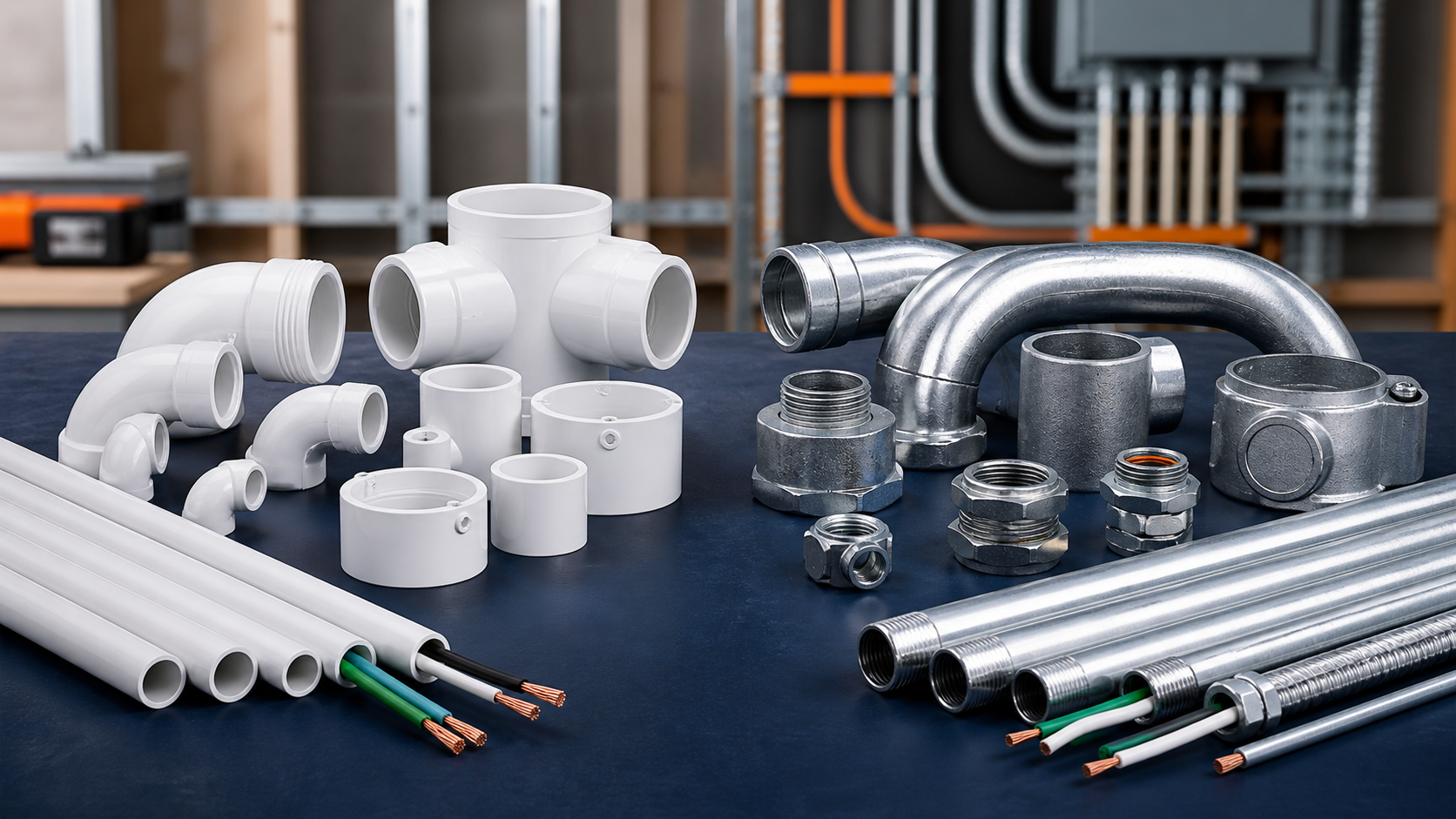 PVC vs Metal Conduit Fittings: Which Should You Choose?